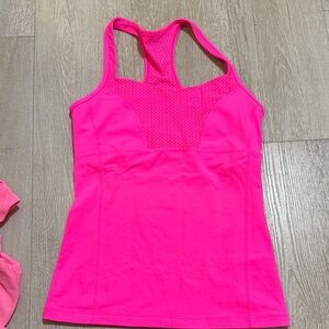 Lorna Jane Pink Muscle Tee